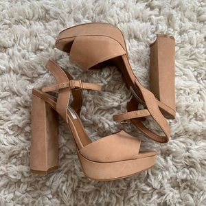 Nude Steve Madden Heels